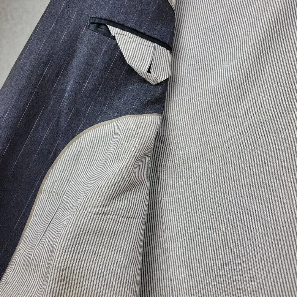 Brooks Brothers Blazer Mens 46 R Explorer Regent Fit Sports Coat Navy Bl…‎